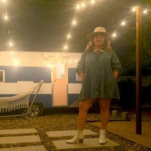 Free people denim dress